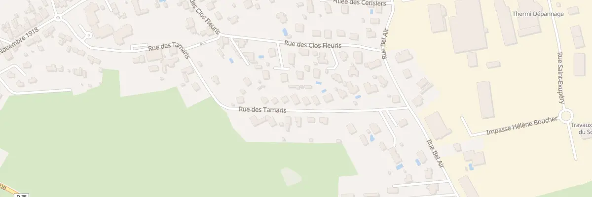 Plan du 479 Rue des Tamaris à Pouilly-sous-Charlieu