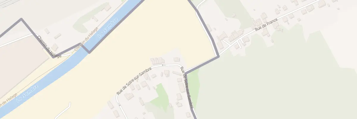 Plan du 1041 Rue de Solre sur Sambre à Jeumont