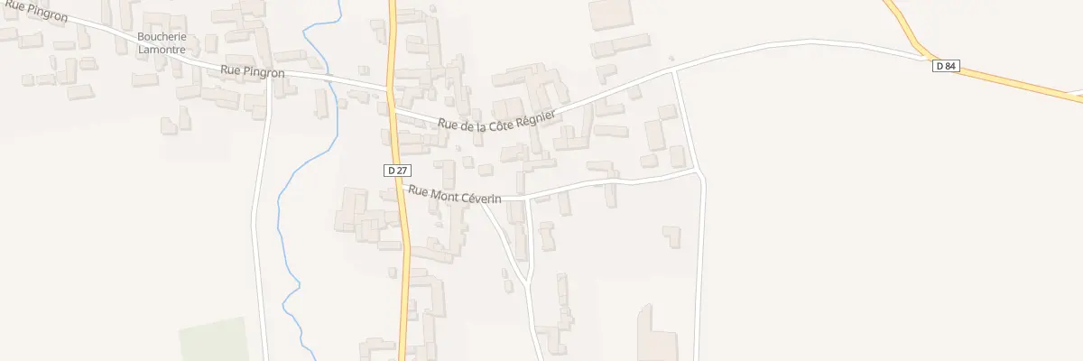 Plan du 7 Rue Mont Ceverin à Chesley