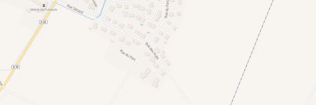 Plan du 13 Rue des Puits à Puisieulx