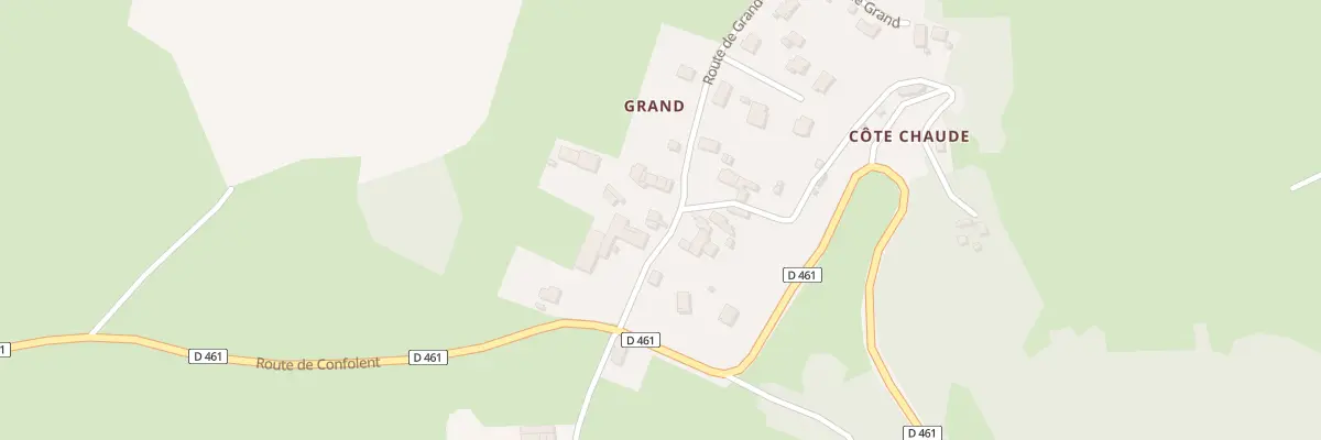 Plan du 502 Rte de Grand à Beauzac