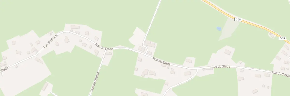 Plan du 658 Rue du Stade à Saint-Vincent-Bragny