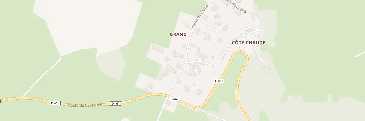 Plan du 490 Rte de Grand à Beauzac
