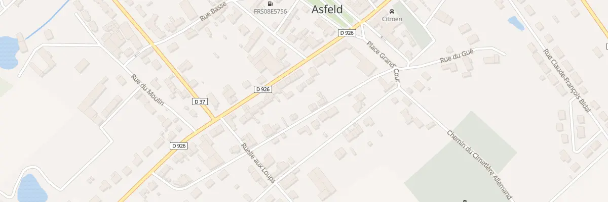 Plan du 4B Rue Marthe Feron à Asfeld