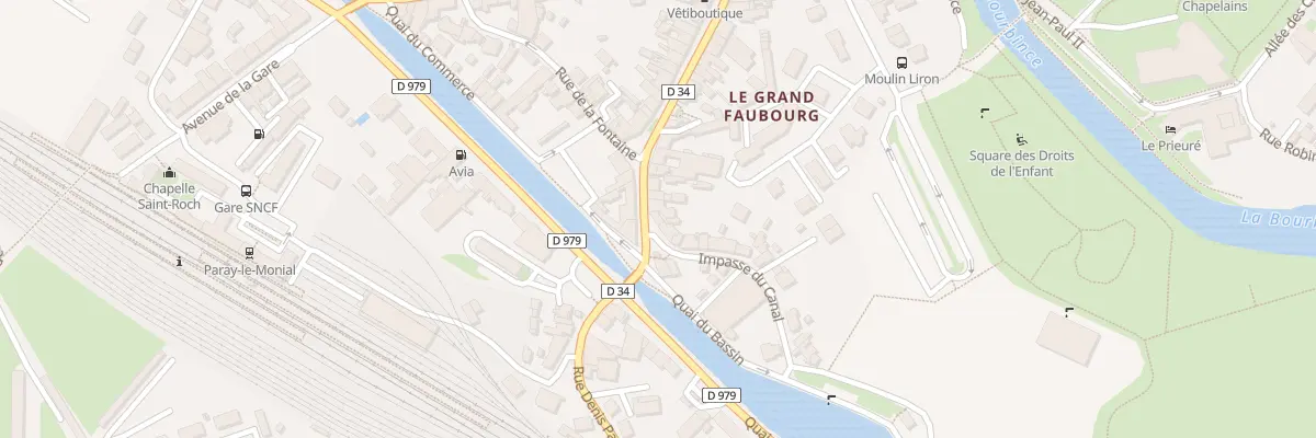 Plan du 49 Rue de la République à Paray-le-Monial