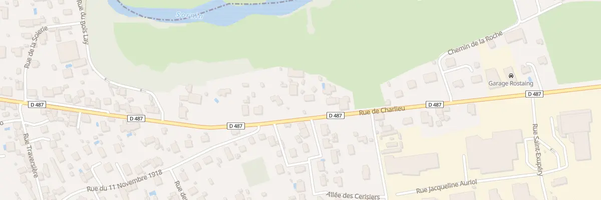 Plan du 735 Rue de Charlieu à Pouilly-sous-Charlieu