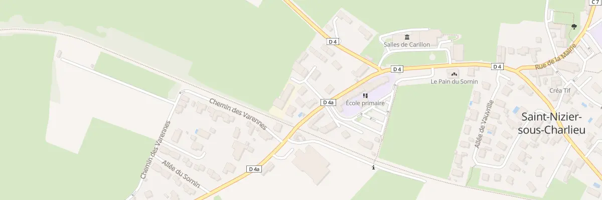 Plan du 177 Rte d’Iguerande à Saint-Nizier-sous-Charlieu
