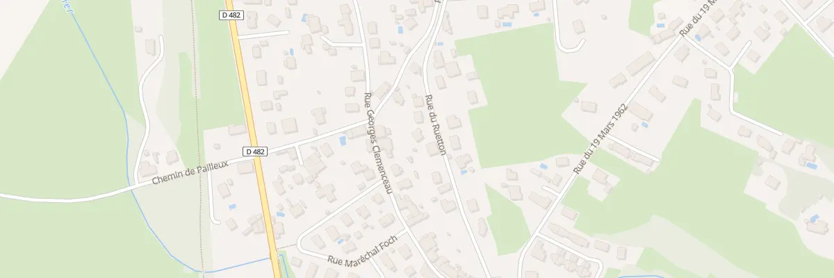 Plan du 209 Rue du Ruetton à Vougy