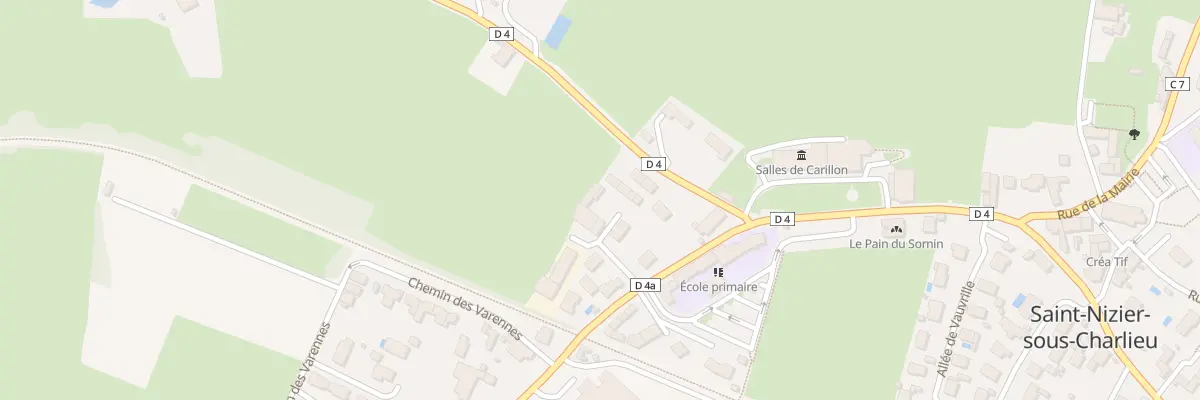 Plan du 88J Rte d’Iguerande à Saint-Nizier-sous-Charlieu