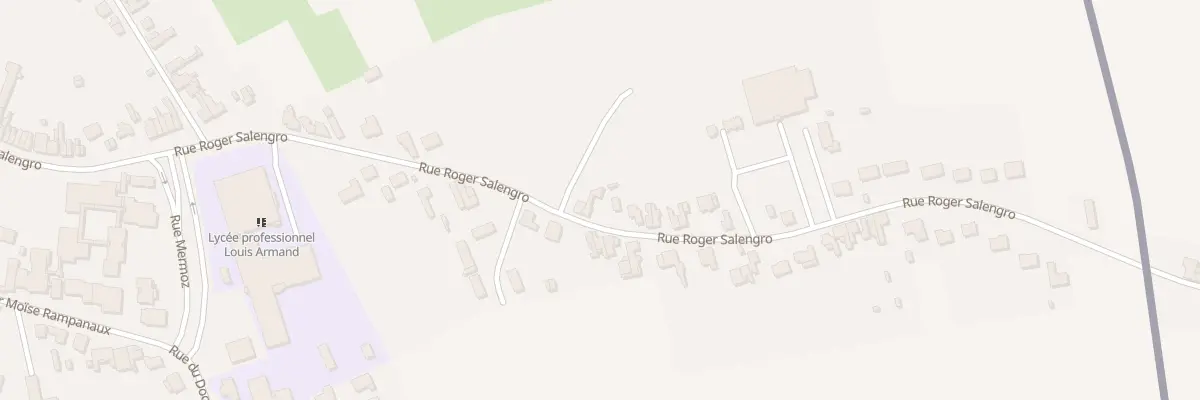 Plan du 686 Rue Roger Salengro à Jeumont