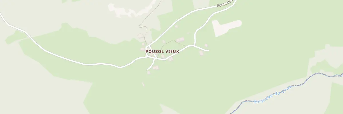 Plan du 5102B Pouzol Vieux à Montusclat