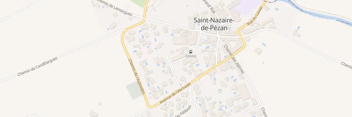 Plan du 28 Rue des Salicornes à Saint-Nazaire-de-Pézan