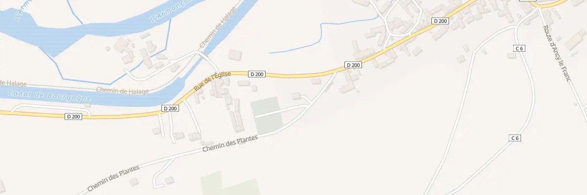 Plan du 3 Che des Plantes à Ancy-le-Libre