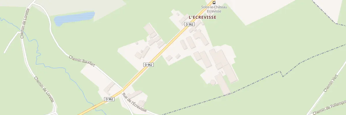 Plan du 3B Vc de l’Ecrevisse à Solre-le-Château