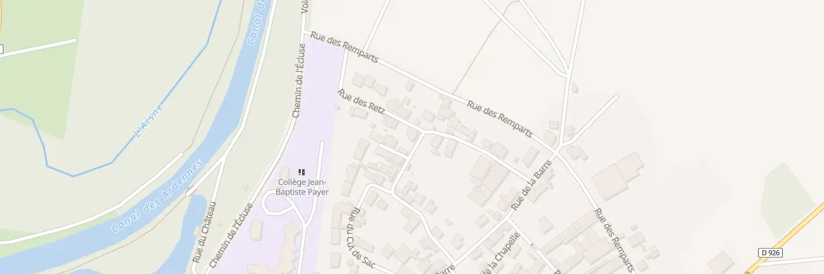 Plan du 15 Rue du Caillou à Asfeld