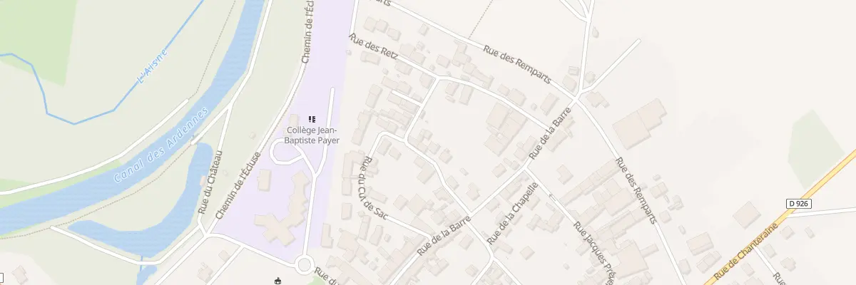 Plan du 12 Rue du Caillou à Asfeld