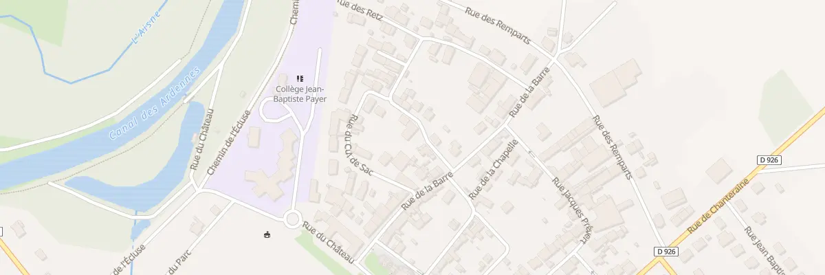 Plan du 3 Rue du Caillou à Asfeld