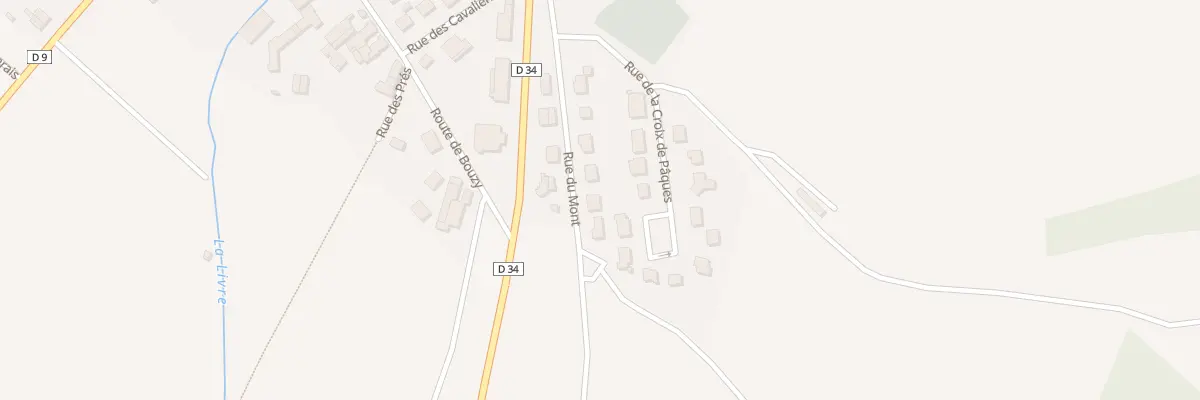 Plan du 9 Rue du Mont à Val de Livre