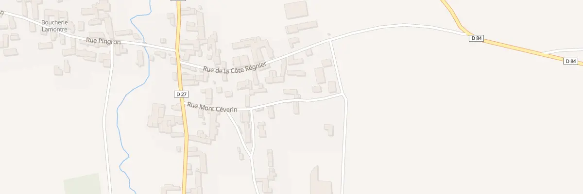 Plan du 11 Rue Mont Ceverin à Chesley