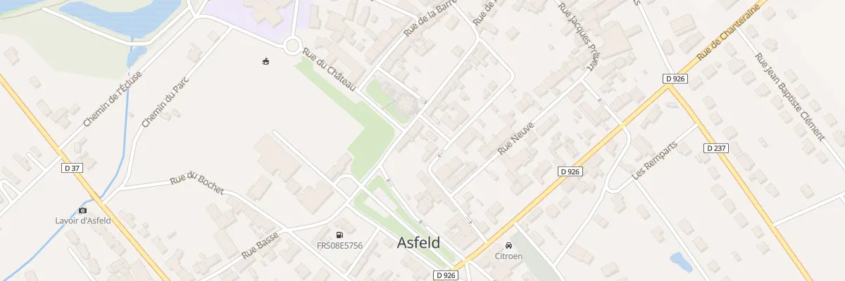 Plan du 4 Rue de Bignicourt à Asfeld