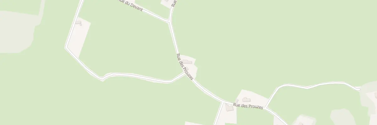 Plan du 668 Rue des Prouzes à Saint-Vincent-Bragny