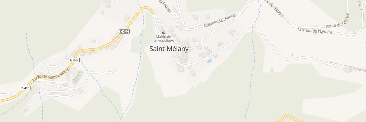 Plan du 5026 Le Villard à Saint-Mélany