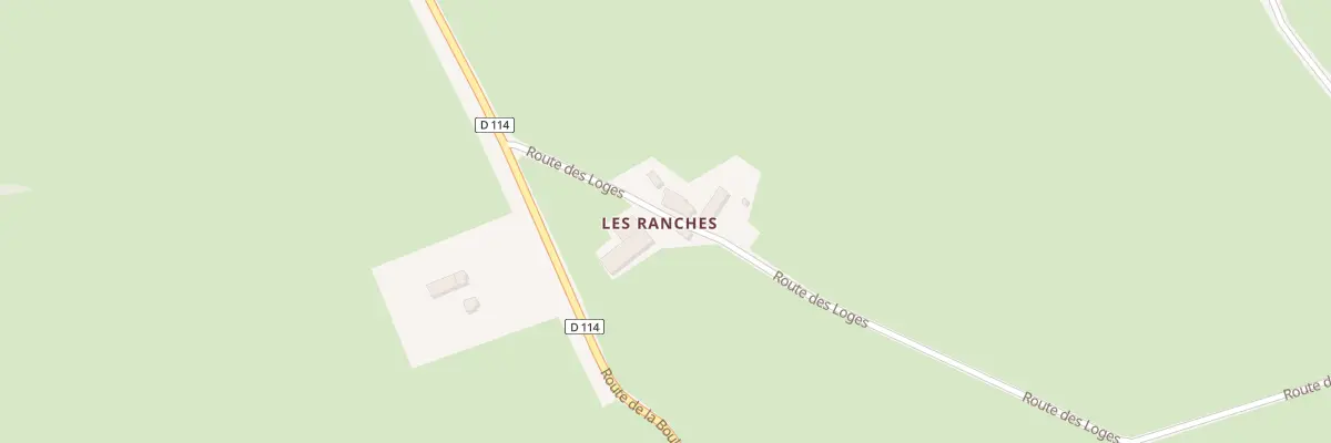 Plan du 5090 Les Ranches à Charbonnat