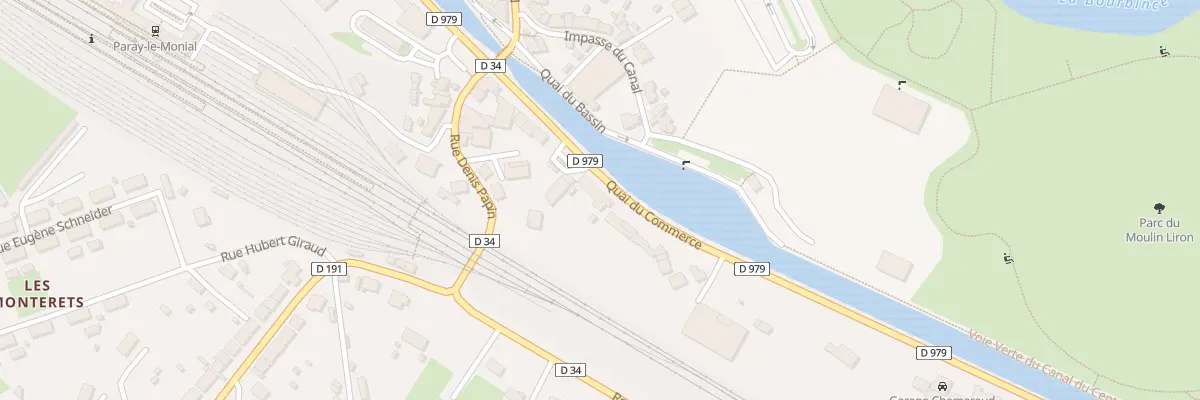 Plan du 40 Quai du Commerce à Paray-le-Monial