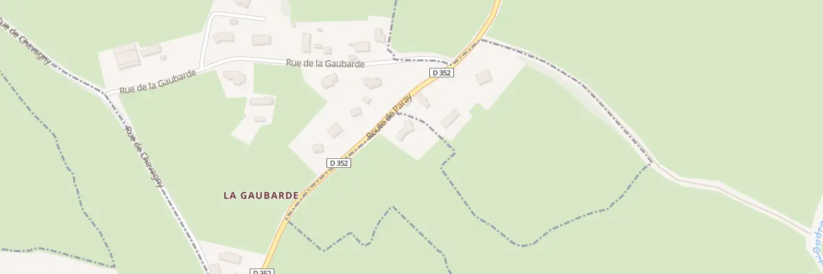 Plan du 4643 Rte de Paray à Saint-Léger-lès-Paray