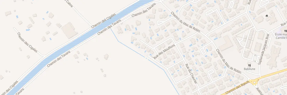Plan du 140 Rue des Chamois à Lunel