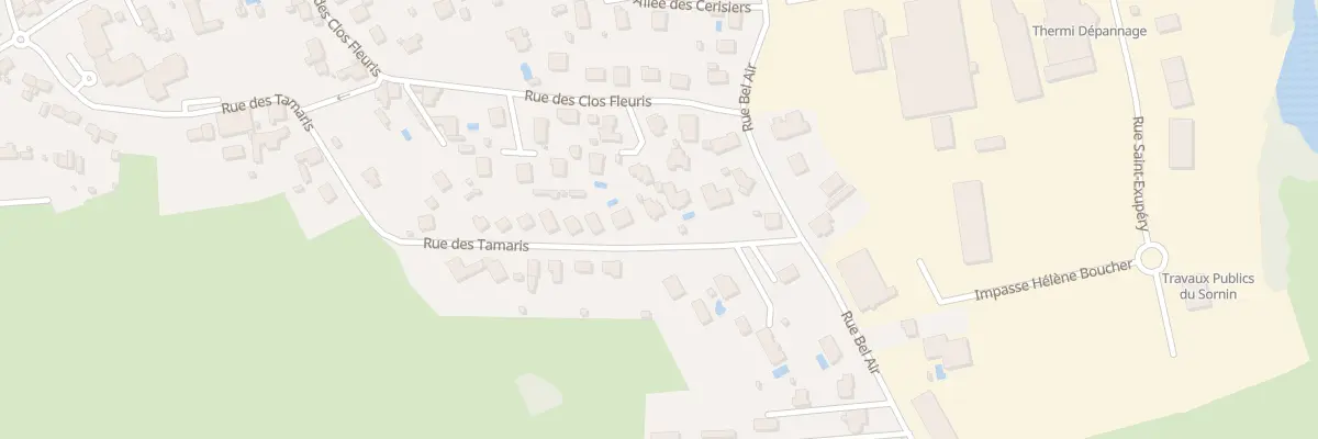 Plan du 549 Rue des Tamaris à Pouilly-sous-Charlieu