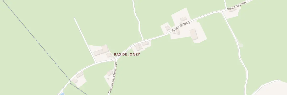 Plan du 1300 Rte de Jonzy à Saint-Julien-de-Jonzy