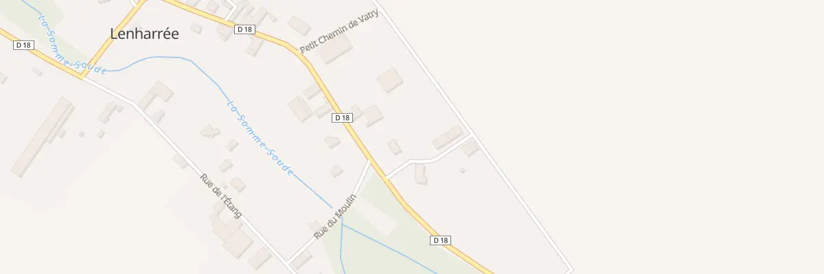 Plan du 17 Rue Vallée de La Somme à Lenharrée