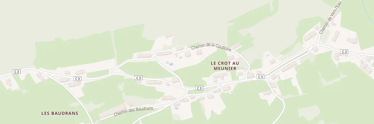 Plan du 9 Che de la Coulloire à La Grande-Verrière