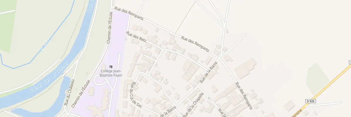 Plan du 20 Rue du Caillou à Asfeld