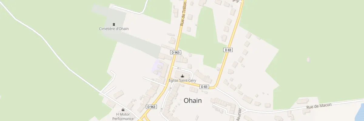 Plan du 1 Che de l’Église à Ohain