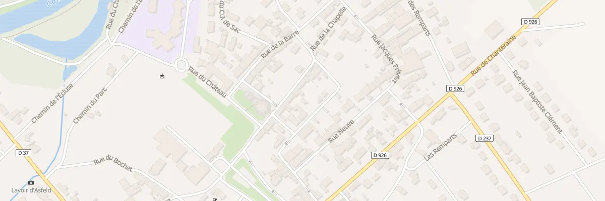 Plan du 12 Rue de Bignicourt à Asfeld