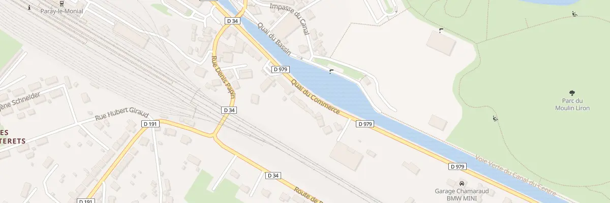 Plan du 42B Quai du Commerce à Paray-le-Monial