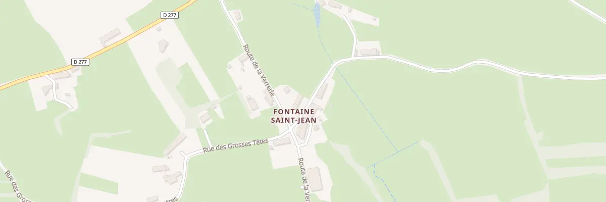 Plan du 6 Rue de la Fontaine Saint-jean à Roussillon-en-Morvan