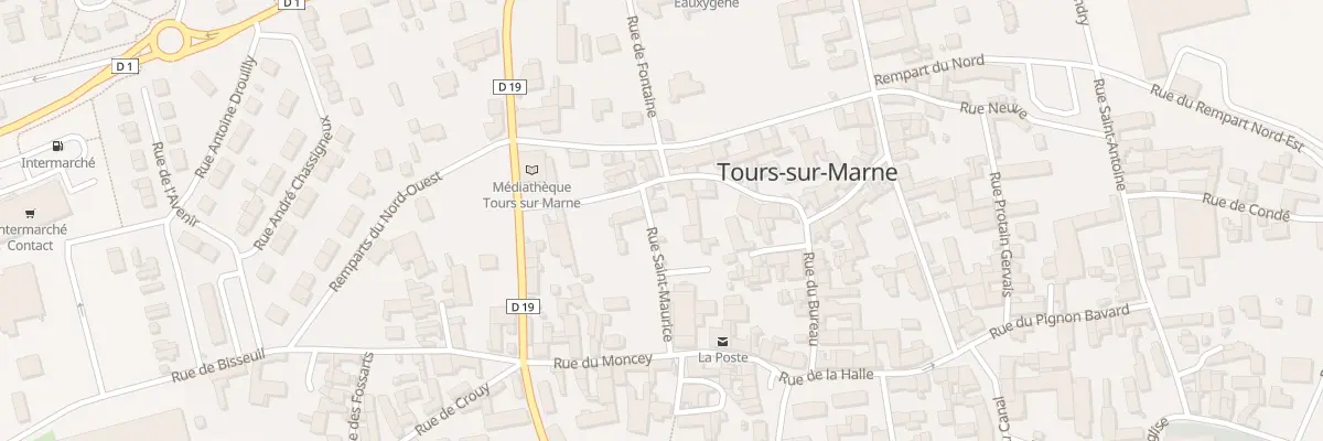 Plan du 3 Rue de la Vieille Moterie à Tours-sur-Marne