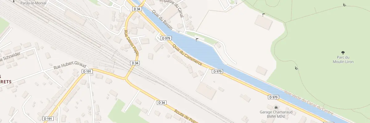 Plan du 44 Quai du Commerce à Paray-le-Monial