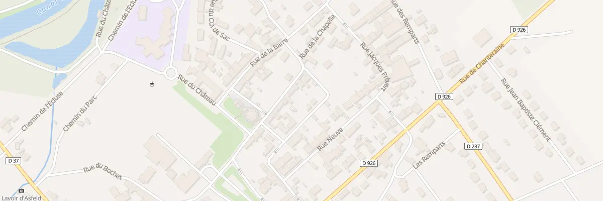 Plan du 16 Rue de Bignicourt à Asfeld