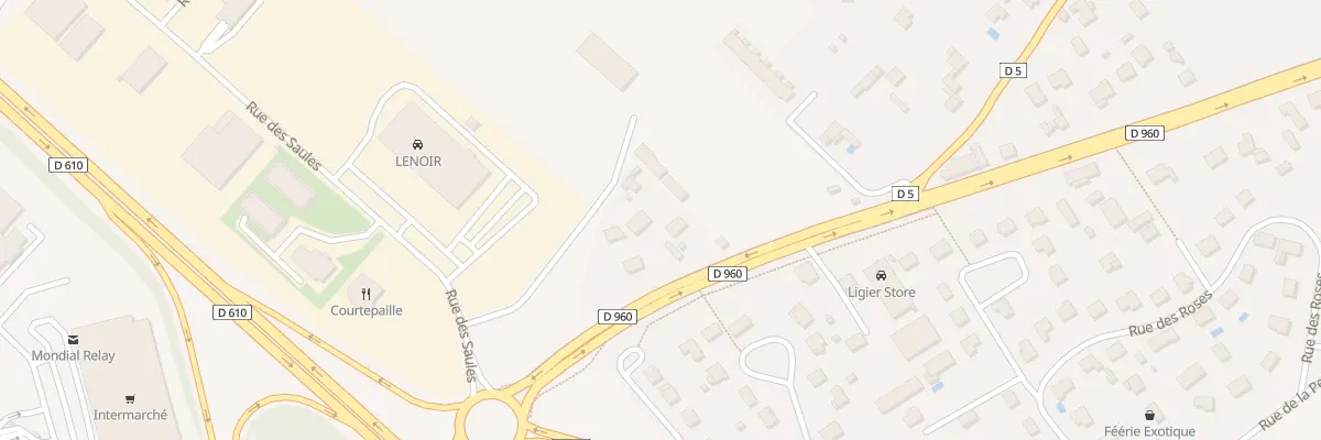 Plan du 3B Rte Claude Bertrand à Creney-près-Troyes