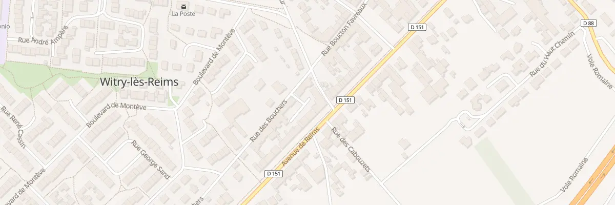 Plan du 11 Rue des Bouchers à Witry-lès-Reims