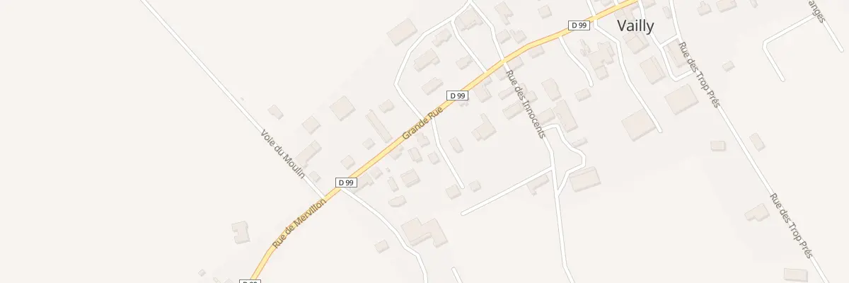 Plan du 2 Lot les Primeveres à Vailly