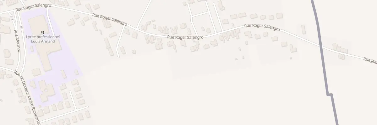 Plan du 785 Rue Roger Salengro à Jeumont