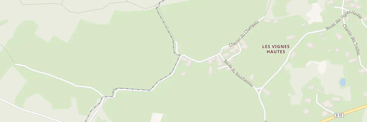 Plan du 5137 Boussoulet Haut à Champclause