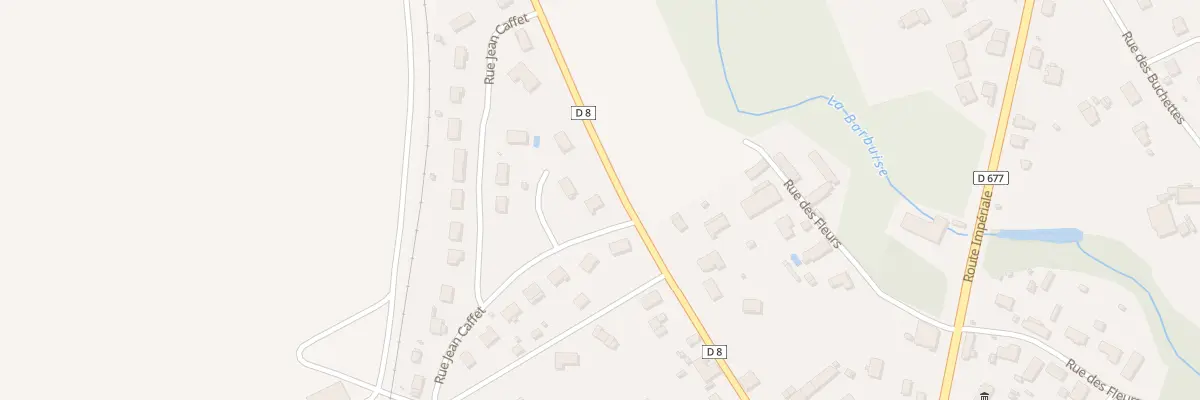 Plan du 1 Rue Jean Caffet à Voué