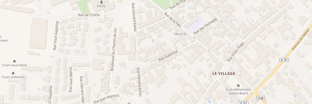 Plan du 10 Rue Gueloche à Witry-lès-Reims