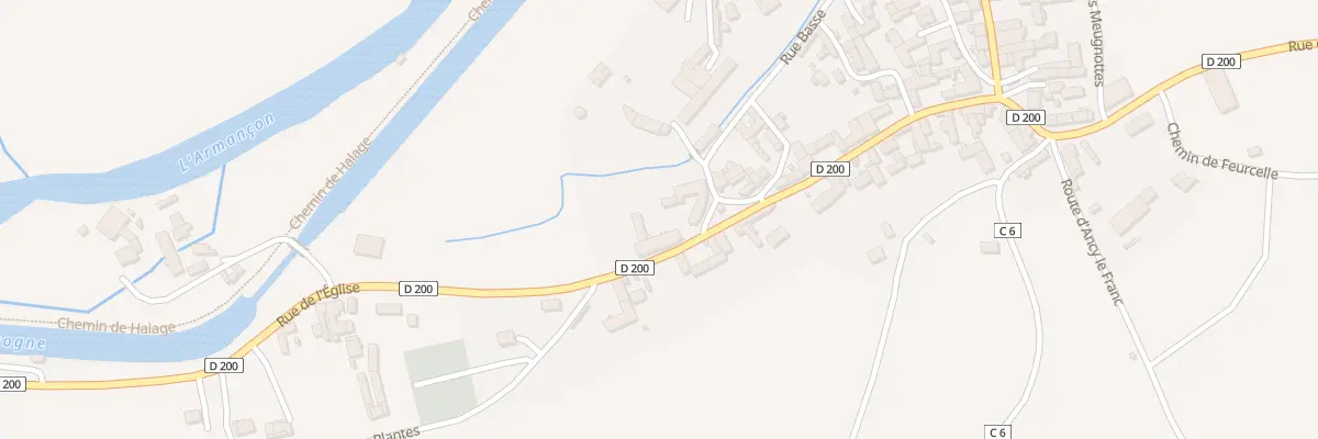 Plan du 18 Rue de l’Église à Ancy-le-Libre